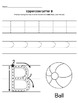 alphabet pre writing practice worksheet pack by my teaching station