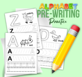 Alphabet Prewriting Activity ( A-Z)
