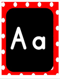 Alphabet Print and Cursive Poster Set