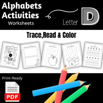 Alphabet Handwriting Practice for Kids, Printable Letter Tracing