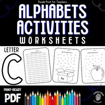 Alphabet Printable Activities, Worksheets, Coloring Pages and Games ...