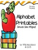 alphabet printables by the buzzing spot teachers pay teachers