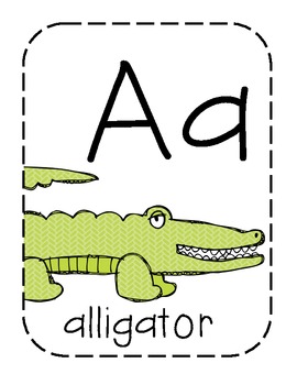 Alphabet Printables (Alphabet Line, Flash Cards, and Name Tags) | TPT