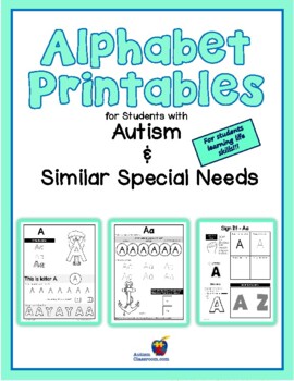 Alphabet Cards Early learning/Autism/EASL/Visual Com/Dementia/Spelling LC 