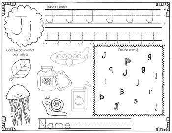Alphabet Tracing Worksheets & Printables by Simply Creative Teaching