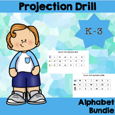 Alphabet Projectable Drill Bundle Orton-Gillingham Aligned