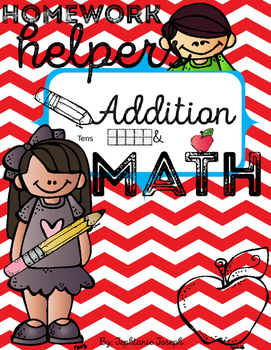 Preview of Homework Helpers Addition with tens and ones