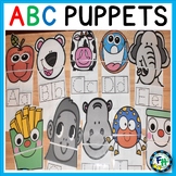 Alphabet Puppets {Trace-It!}