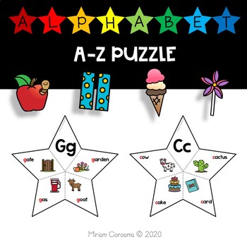 alphabet puzzle by miriam coroama teachers pay teachers