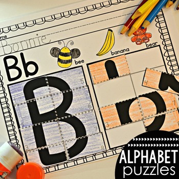 Preview of Alphabet Puzzles