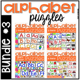 Alphabet Puzzles BUNDLE - Alphabet Activity for Preschool,