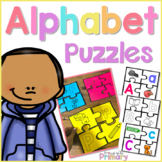 Alphabet Letter Puzzles - Beginning Sounds ABC Center - Sm