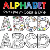 Alphabet Puzzles Phonics Activities