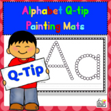 Alphabet Q-Tip Painting Mats | Q-Tip Letter Painting - Alp