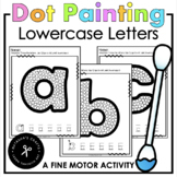 Q-tip Painting Alphabet Lowercase Distance Learning