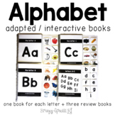 Alphabet Adapted Books with REAL PICTURES