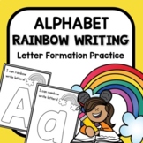 Alphabet Rainbow Writing ABC Activities