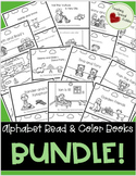 Alphabet Read & Color Books w/ Early Learner Comprehension