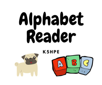 Preview of Alphabet Reader Bundle