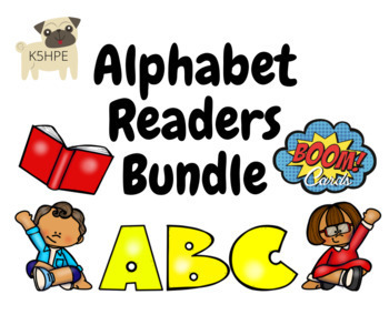 Preview of Alphabet Readers Bundle