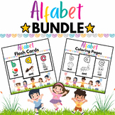 Alphabet Real Pic Flashcards & Coloring Pages for Kids - 5