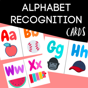 Alphabet Recognition Flashcards: ESL/ELL, VIPKid, Language Arts | TpT