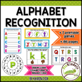 Alphabet Recognition: Letter Printables - Preschool, Pre-K