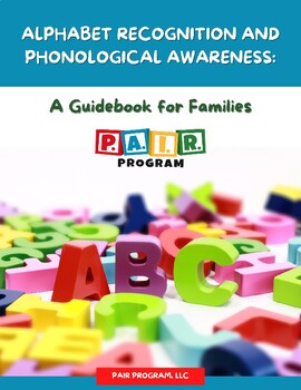 Preview of Alphabet Recognition & Phonological Awareness Guidebook