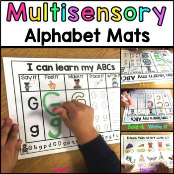 Preview of Alphabet Multi-Sensory Mats