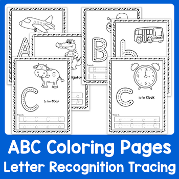 Letter Formation Practice - Alphabet Tracing Book - Letter Tracing - Kinder  Craze