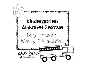 Preview of Alphabet Rescue: Book Companion