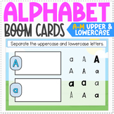 Alphabet Review Boom Cards - Uppercase and Lowercase Lette