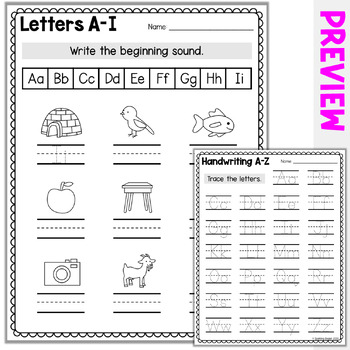 alphabet review worksheets by sparkling english tpt