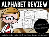 Alphabet Review for First Grade