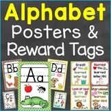 Alphabet Reward Tags & Alphabet Posters Bundle Set