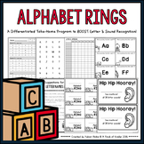 Alphabet Rings • A Differentiated Take-Home Program