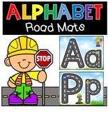 Alphabet Road Activity Mats I ABC Fine Motor Center