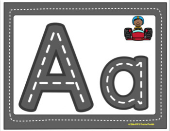 alphabet road mats by preschool printable teachers pay