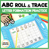 Alphabet Roll and Trace |  ABC's Roll and Trace | Roll a Letter