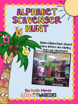 Preview of Alphabet Scavenger Hunt