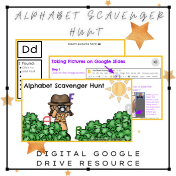 Preview of Alphabet Scavenger Hunt