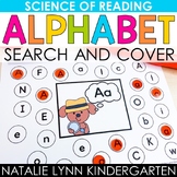 Alphabet Search and Cover No Prep Center Mats Alphabet Centers