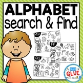 Alphabet Search and Find Activity Worksheets