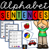 Alphabet Sentences Flip Book