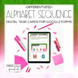 Alphabet Sequence Digital Task Cards for Distance Learning