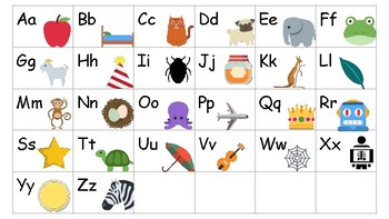 Preview of Alphabet Sheet
