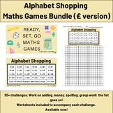 Alphabet Shopping Bundle £ Version - Ready, Set, Go Maths Games