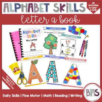 Preview of Alphabet Skills | Letter A | Printable Letter Worksheets