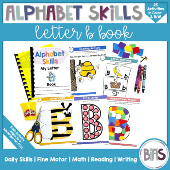 Preview of Alphabet Skills | Letter B | Printable Letter Worksheets