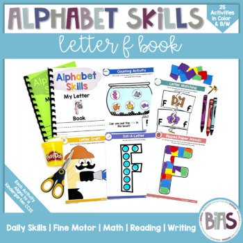 Preview of Alphabet Skills | Letter F | Printable Letter Worksheets